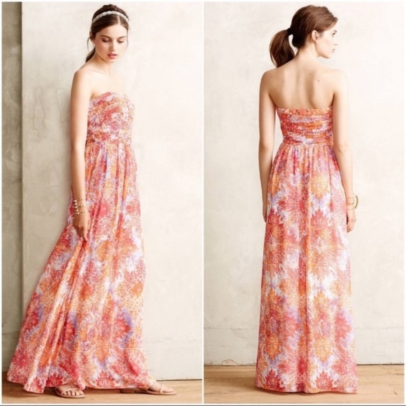 Anthropologie Dresses & Skirts - Moulinette Seours Vernalis Patterned Maxi Dress
